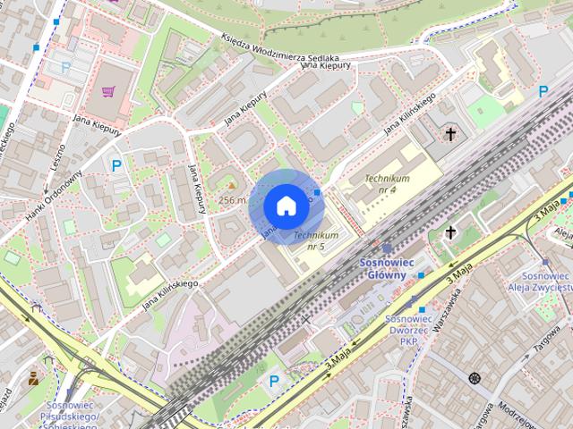 Sosnowiec Kilińskiego, 2 pokoje z parkingiem