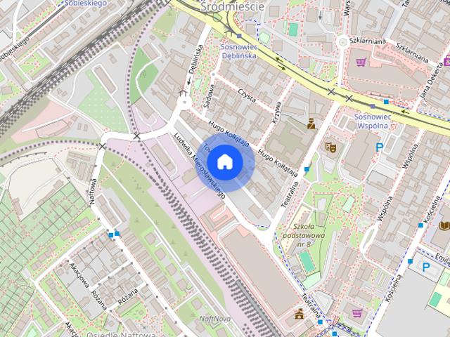 Sosnowiec Śródmieście 50m2 z miejscem parkingowym!