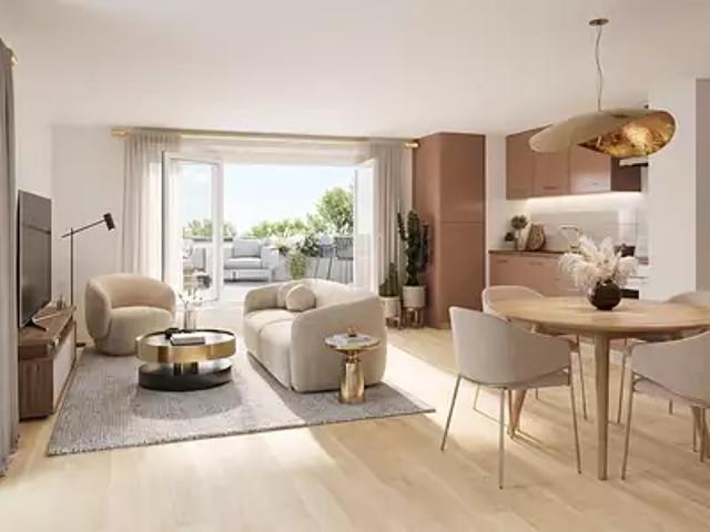 Sotteville lès Rouen 76300 Programme neuf appartement neuf à vendre t3 TVA 5,5%