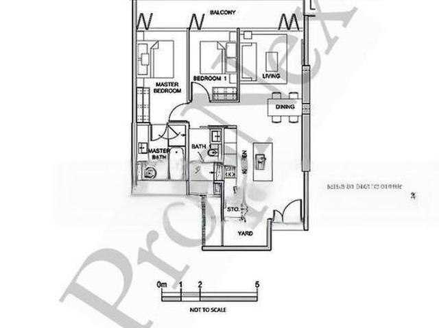 South Beach Residences D7, Apartment
