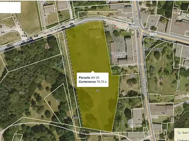 Soubran 17150 Achat / Vente terrain