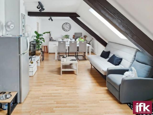 Soultz, appartement T3 de 50m² dans les combles
