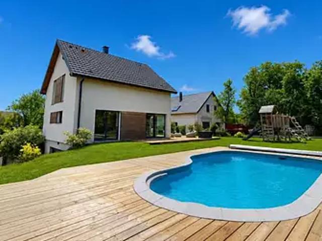 Soultz Haut Rhin 68360 Achat / Vente maison 4 pièces t4 piscine terrasse