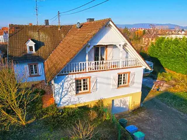 Soultz sous Forêts 67250 Achat / Vente maison 6 pièces t6 au dernier étage cave