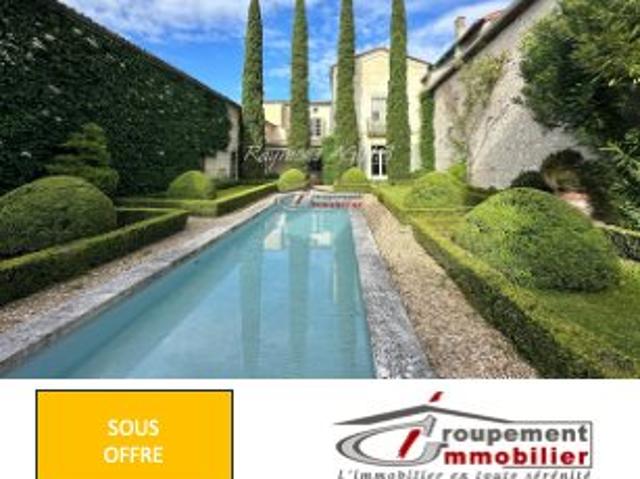 Sous Offre Magnifique Maison De Ville Du 18Ème Siècle 430m² Sainte Foy la Grande