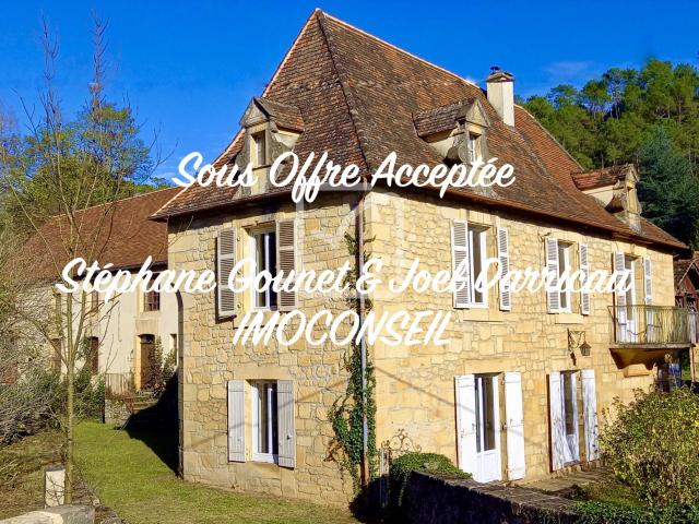 SOUS OFFRE ACCEPTEE Propriété atypique avec Moulin avec droi. 248m² Carsac Aillac