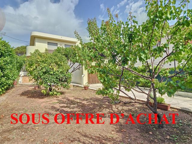 SOUS OFFRE D'ACHAT CANNES maison 5 pièces de 115 m2 sur un