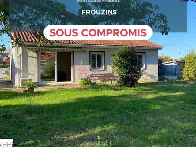 SOUS COMPROMIS FROUZINS Maison de plain pied Proche Centre