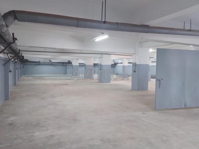 Sous sol d'une usine zone industrielle Mohammedia