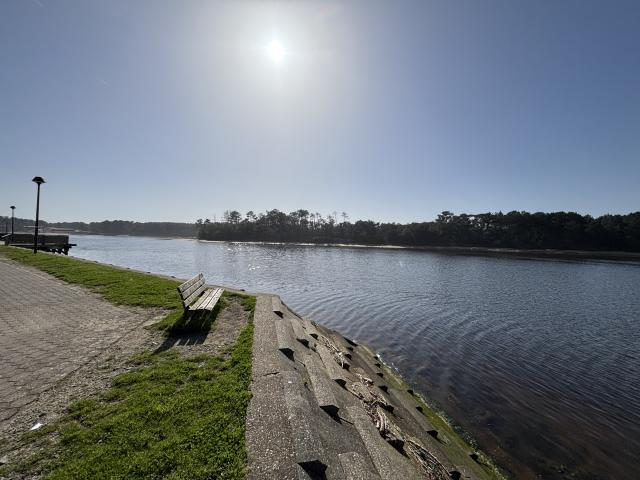 Soustons plage: appartement T2 avec terrasse face au lac 28m2