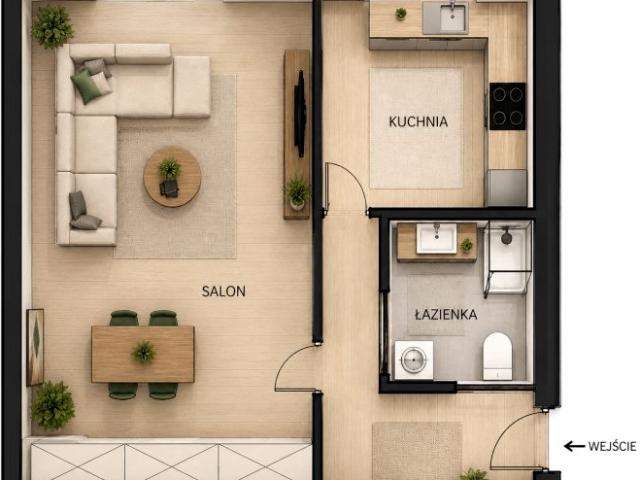 Sowińskiego 3 36 m², Lublin