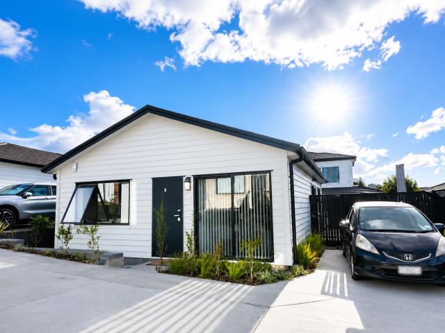Sleek and modern three bedroom home