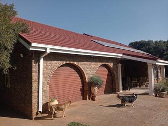 smallholding with 2 houses on on the.