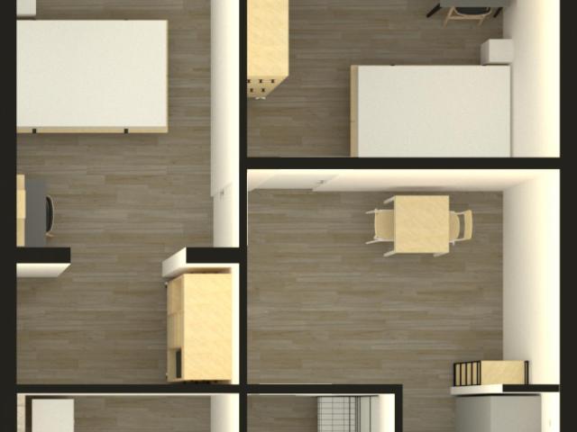 Snug double bedroom in a 2 bedroom apartment in Moabit