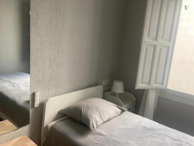 Snug single bedroom in Mercado