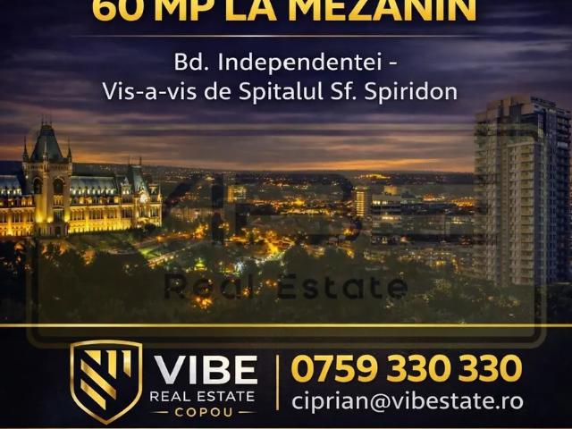 Spatiu de birou/comercial Bd. Independentei Spiridon