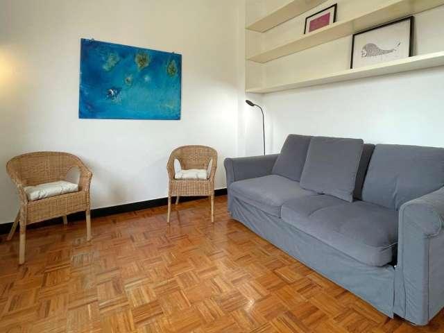 Spazioso appartamento con 1 camera da letto in affitto a Città Studi, Milano