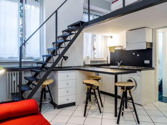 Spazioso monolocale in affitto a Washington, Milano