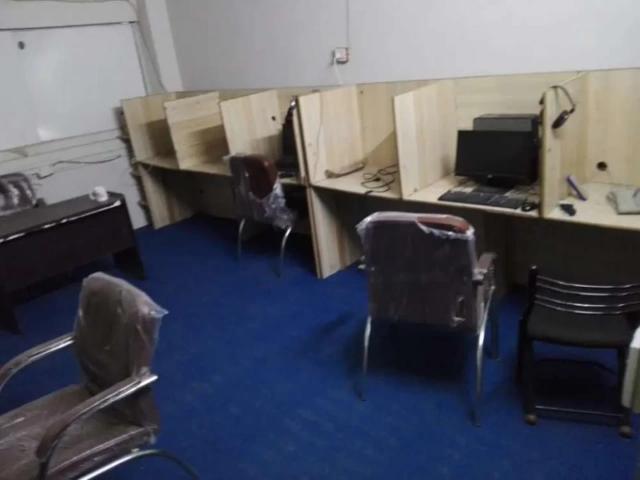 Space call center at shahrah Faisal day shift. Karachi SMCHS Sindhi Muslim Society ID 64475