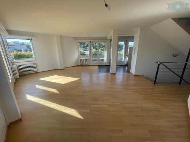 Spacious 5.5 room duplex penthouse in the center of Porrentruy