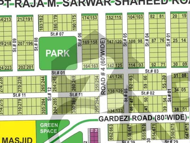 Spacious 10 Plot Build Your Luxurious Lifestyle Plot Sector E2 in DHA MULTAN PHASE 1