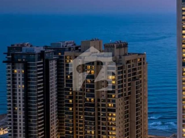 Spacious 2 Bedroom Partial Marina Facing Apartment For Sale In Emaar Coral Towers DHA Phase 8 Karachi
