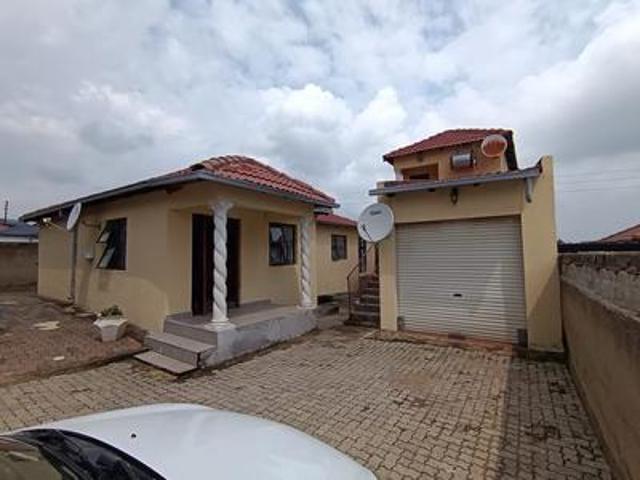 spacious 3 bedroom home with income.