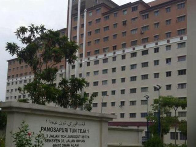 Spacious Affordable Flat in Tun Teja 1 Nice Unit at Pa