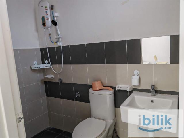 Spacious and Comfortable Master Room attached with private bathroom & balcony At Bestari Perdana, Pasir Gudang