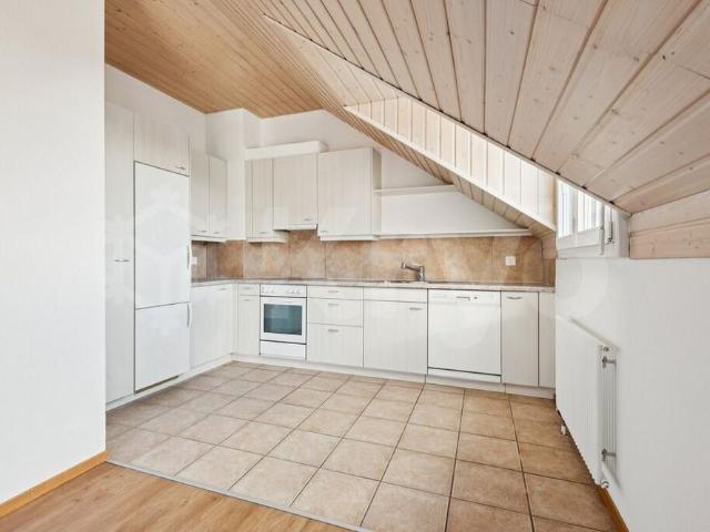 Spacious apartment with two story view