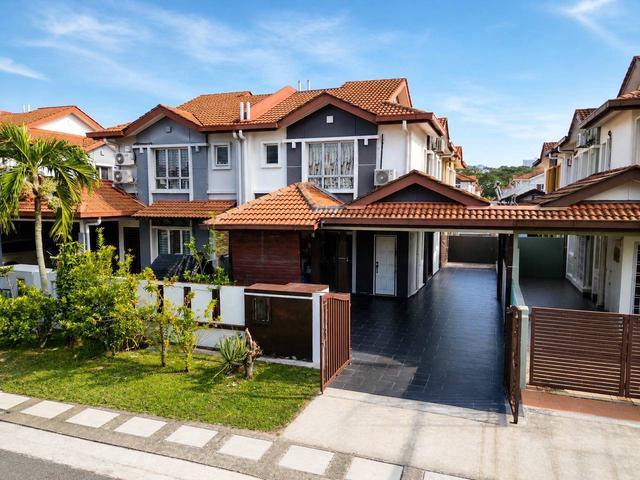 Spacious Cheapest Semi D Link Cluster House Setia Alam 30x55