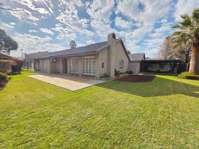 spacious family home with a double g.