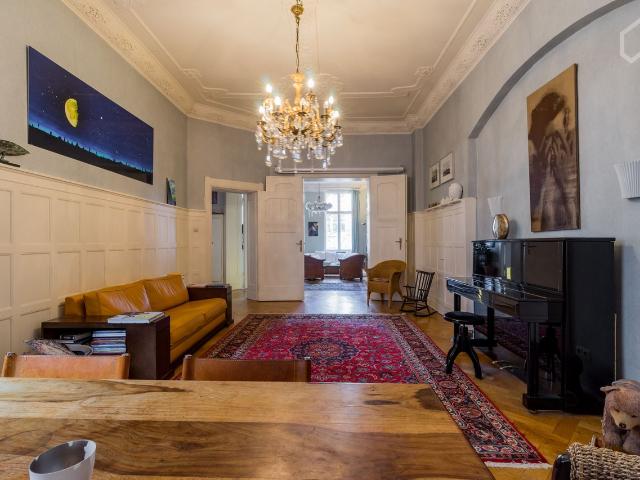 Spacious loft with balcony located in Charlottenburg, Berlin Amsterdam Apartments for Rent