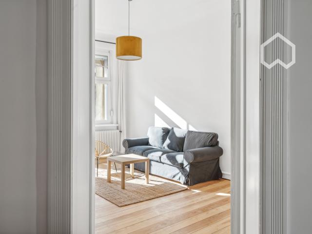Spacious old building apartment close to the Havel