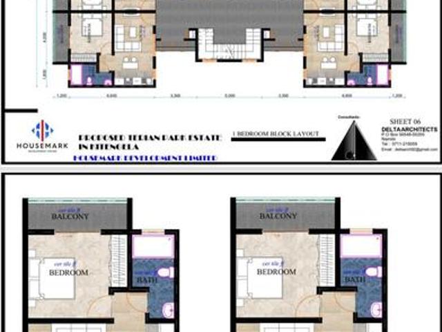 Spacious One Bedroom Apartment at Terrian Park Estate, Kitengela