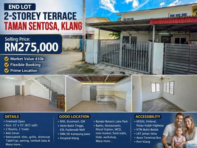 Spacious Renovated 2Storey Terrace Taman Sentosa Klang