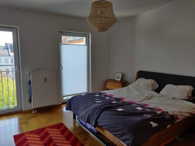 Spacious roof top apartment with terrace, garden, and pool Neukölln