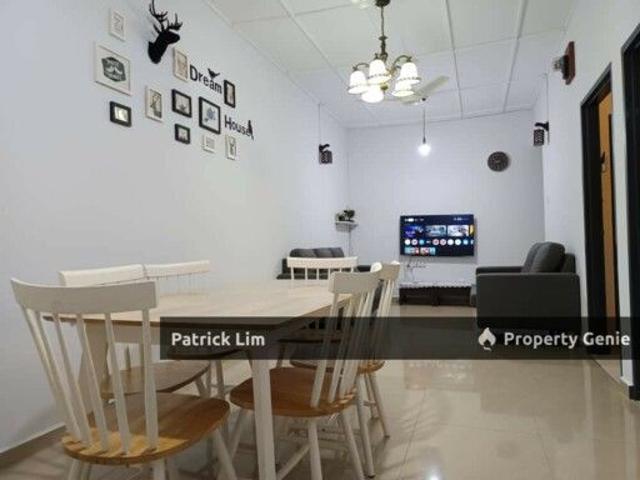 Spacious Single Storey Terrace House 4R 5B For Rent