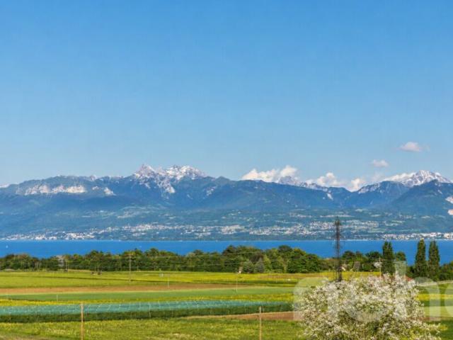 Spacieuse maison avec panorama spectaculaire sur le lac et les Alpes