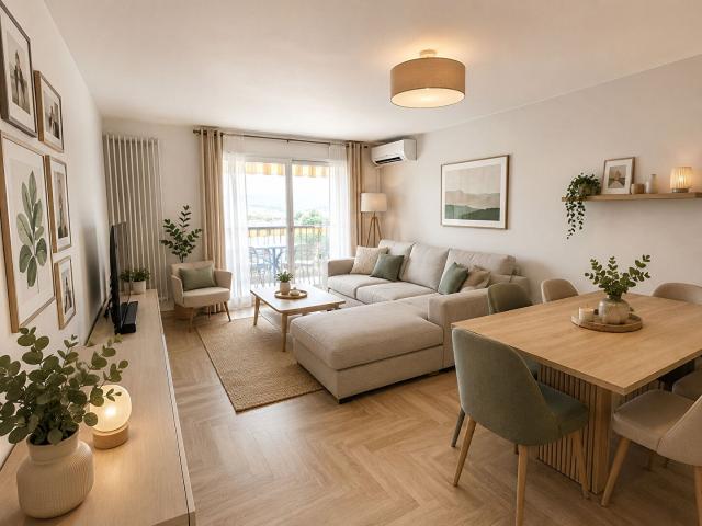 Spacieux 2 pièces de 62 m2 avec cave et garage 62m² Mandelieu la Napoule