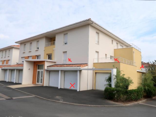 Spacieux T3 très lumineux