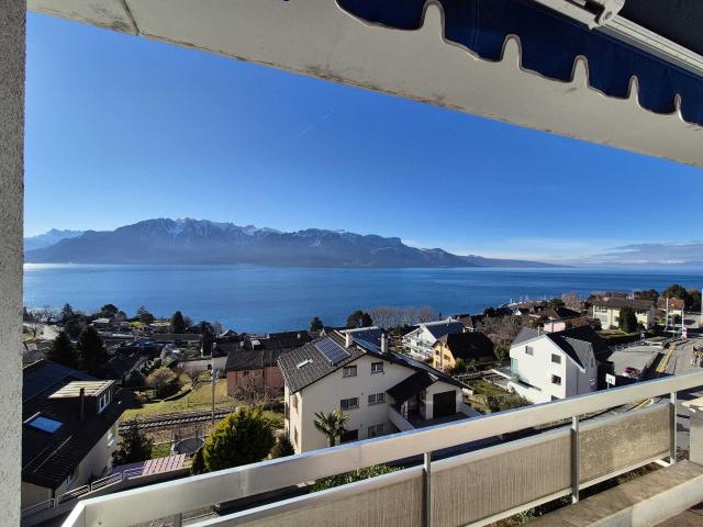 Spacieux appartement de 4 pièces avec vue sur le lac | REGIE DUBOUX SA