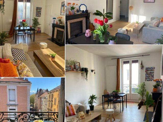 Spacieux et lumineux T2 meublé 50m²