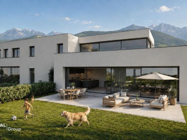 Spacieux et lumineux, avec magnifique espace extérieur