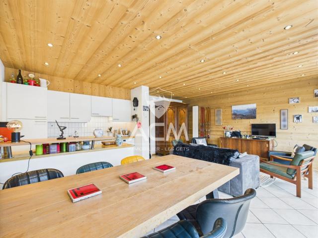 Spacieuxt4 au coeur des Gets 79m² Les Gets