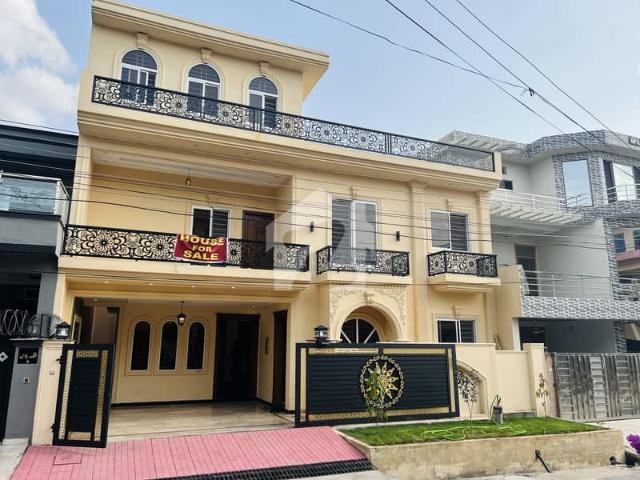 Spanish 10 Marla Brand New Double Story House For Sale