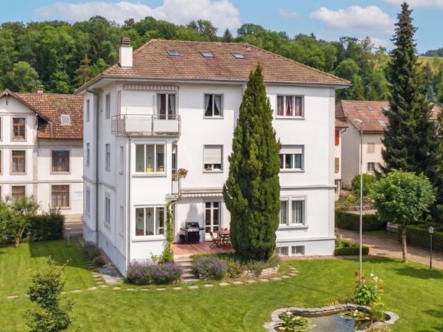 Spannendes Projekt aus Mehrfamilienhaus und grossem Gartenanteil als Baulandreserve