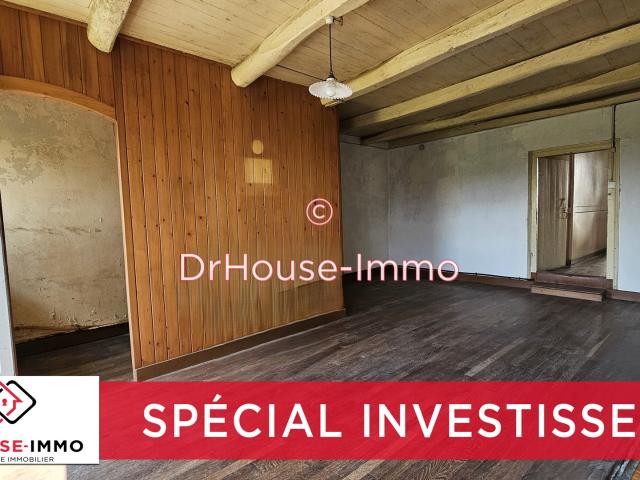 Spécial investisseur pour cette maison de village à rénover entièrement sur 148 m²