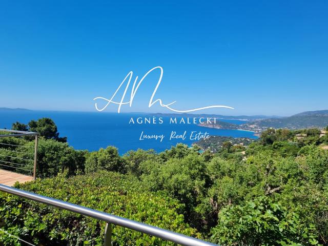 Spectaculaire Vue Sur La Mer Pour Cette Propriete Au Rayol C. 170m² Rayol Canadel sur Mer