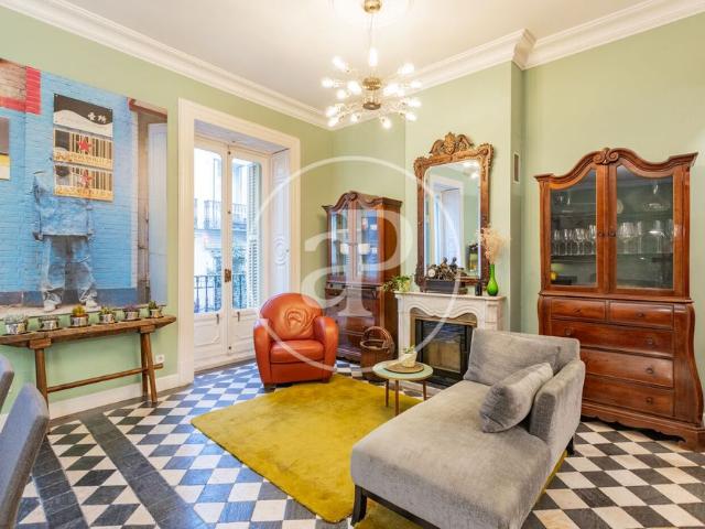 Spectacular flat for rent in Huertas Cortes Madrid